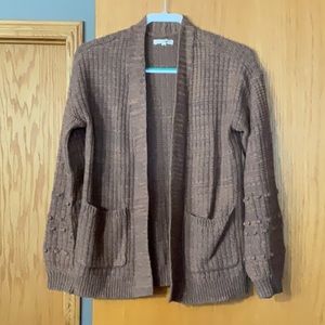 Cute brown/tan cardigan